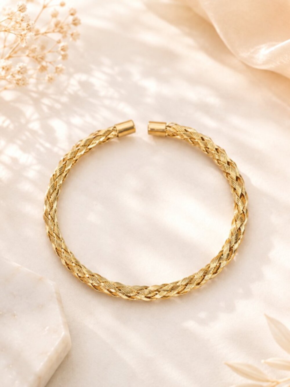 Beautiful Copper Braided Bracelet NWOT